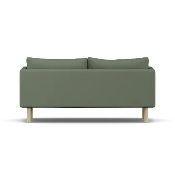 Linnevik sofa - Same Forest 6677-hvidolieret eg, 2-pers., uden skørt - 1898