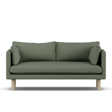 Linnevik sofa - Same Forest 6677-hvidolieret eg, 2-pers. - 1898