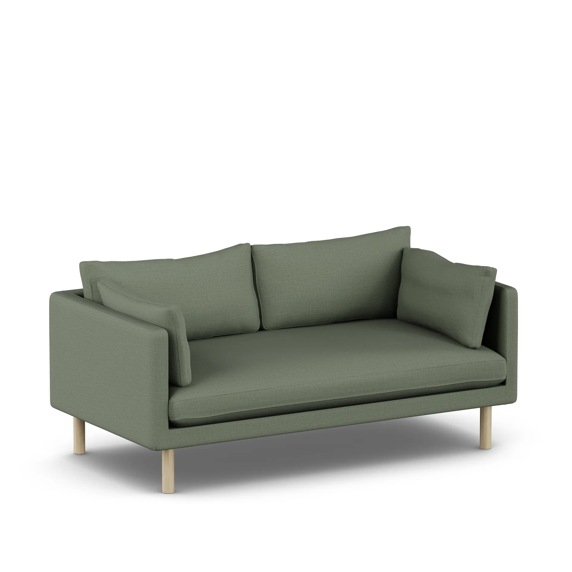 Linnevik sofa, Same Forest 6677-hvidolieret eg, 2-pers. 1898