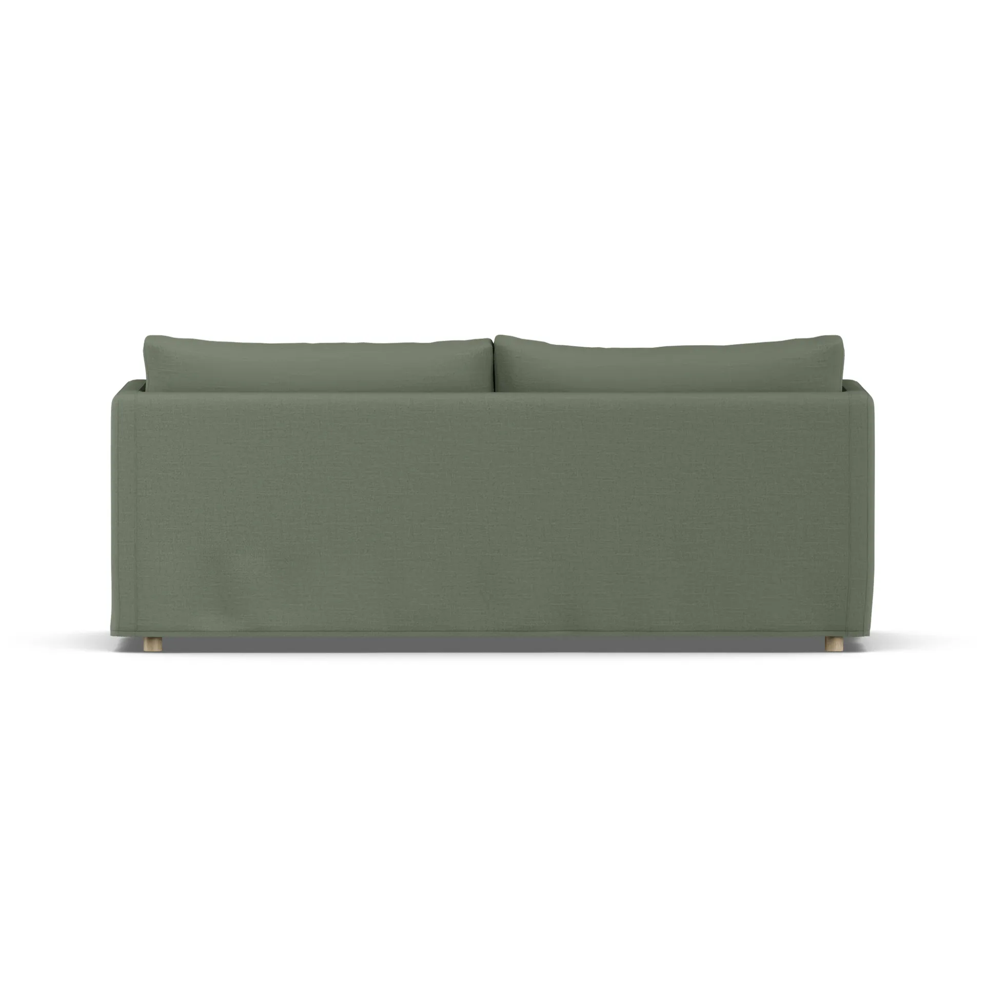 Linnevik sofa, Same Forest 6677-hvidolieret eg, 3-pers., med skørt 1898