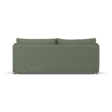 Linnevik sofa - Same Forest 6677-hvidolieret eg, 3-pers., med skørt - 1898