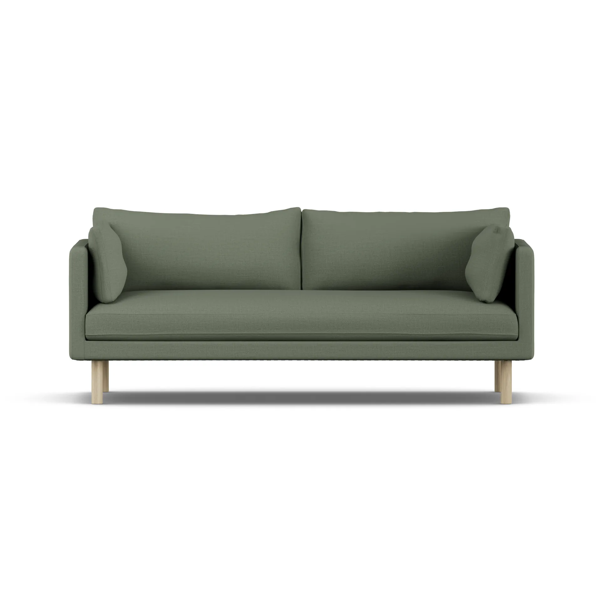Linnevik sofa, Same Forest 6677-hvidolieret eg, 3-pers., uden skørt 1898