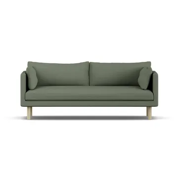 Linnevik sofa - Same Forest 6677-hvidolieret eg, 3-pers., uden skørt - 1898