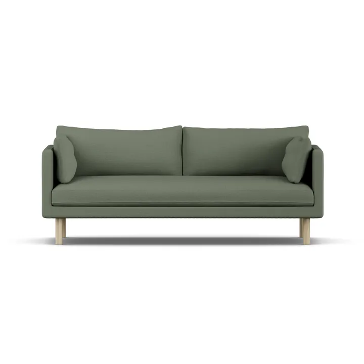 Linnevik sofa - Same Forest 6677-hvidolieret eg, 3-pers. - 1898