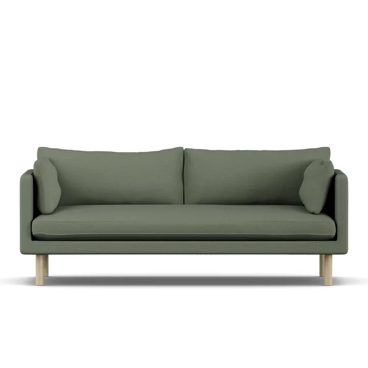 Linnevik sofa - Same Forest 6677-hvidolieret eg, 3-pers. - 1898