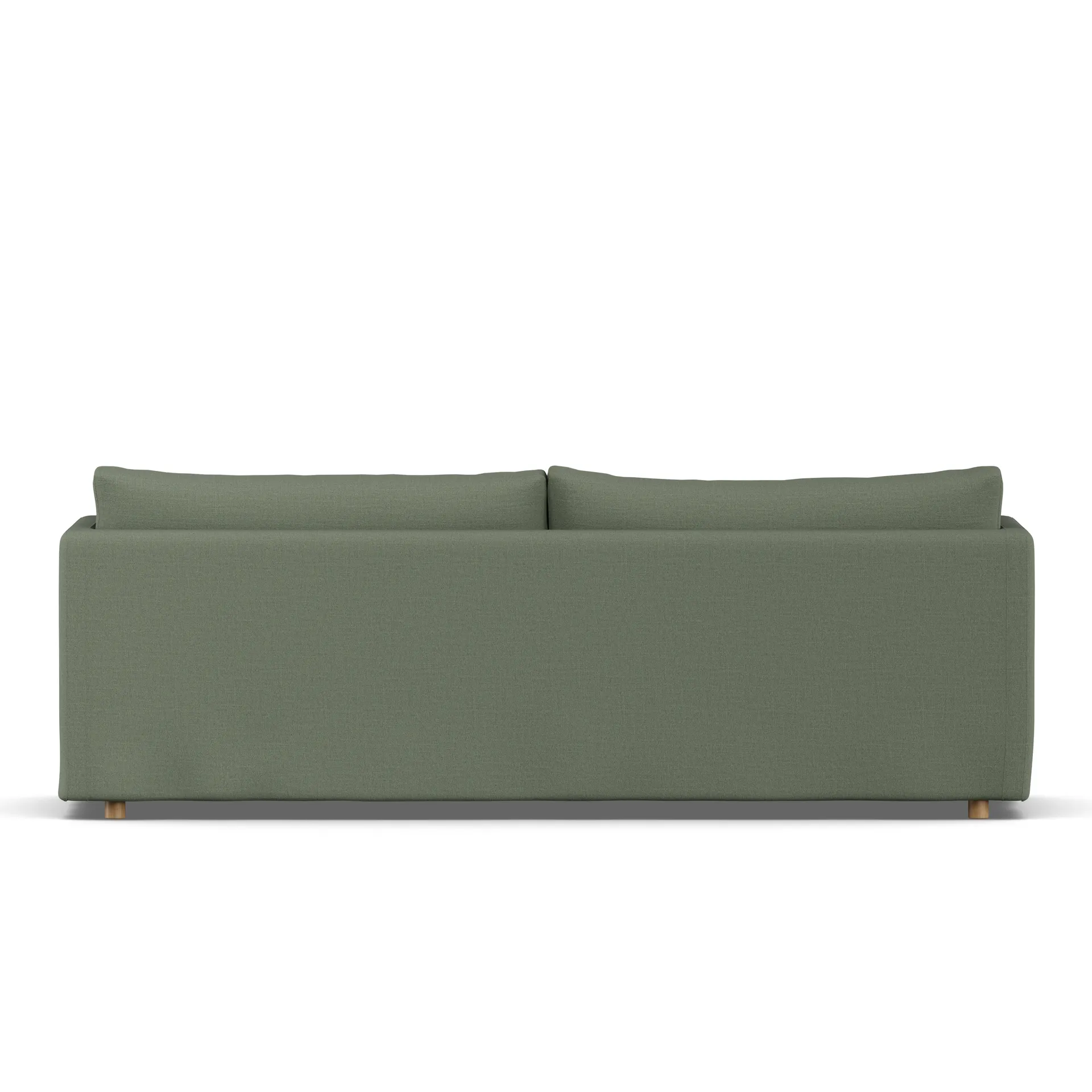 Linnevik sofa, Same Forest 6677-hvidolieret eg, 4-pers., med skørt 1898