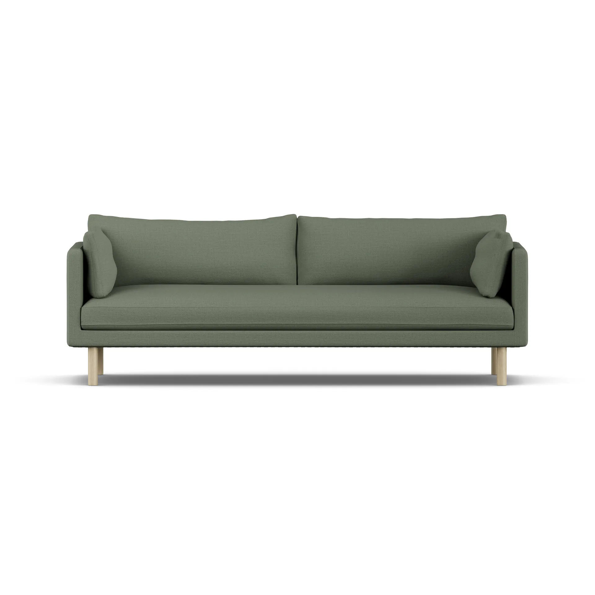 Linnevik sofa, Same Forest 6677-hvidolieret eg, 4-pers., uden skørt 1898