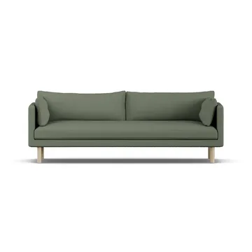 Linnevik sofa - Same Forest 6677-hvidolieret eg, 4-pers., uden skørt - 1898