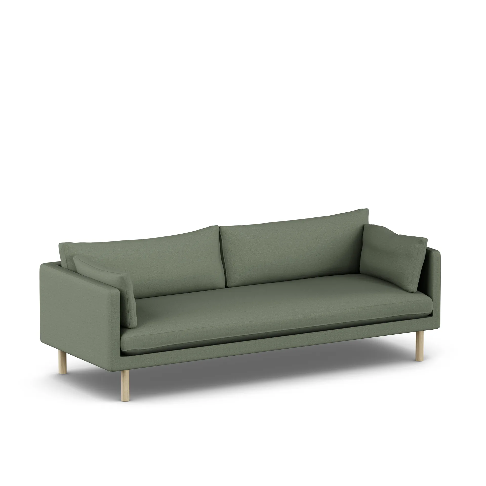 Linnevik sofa, Same Forest 6677-hvidolieret eg, 4-pers. 1898