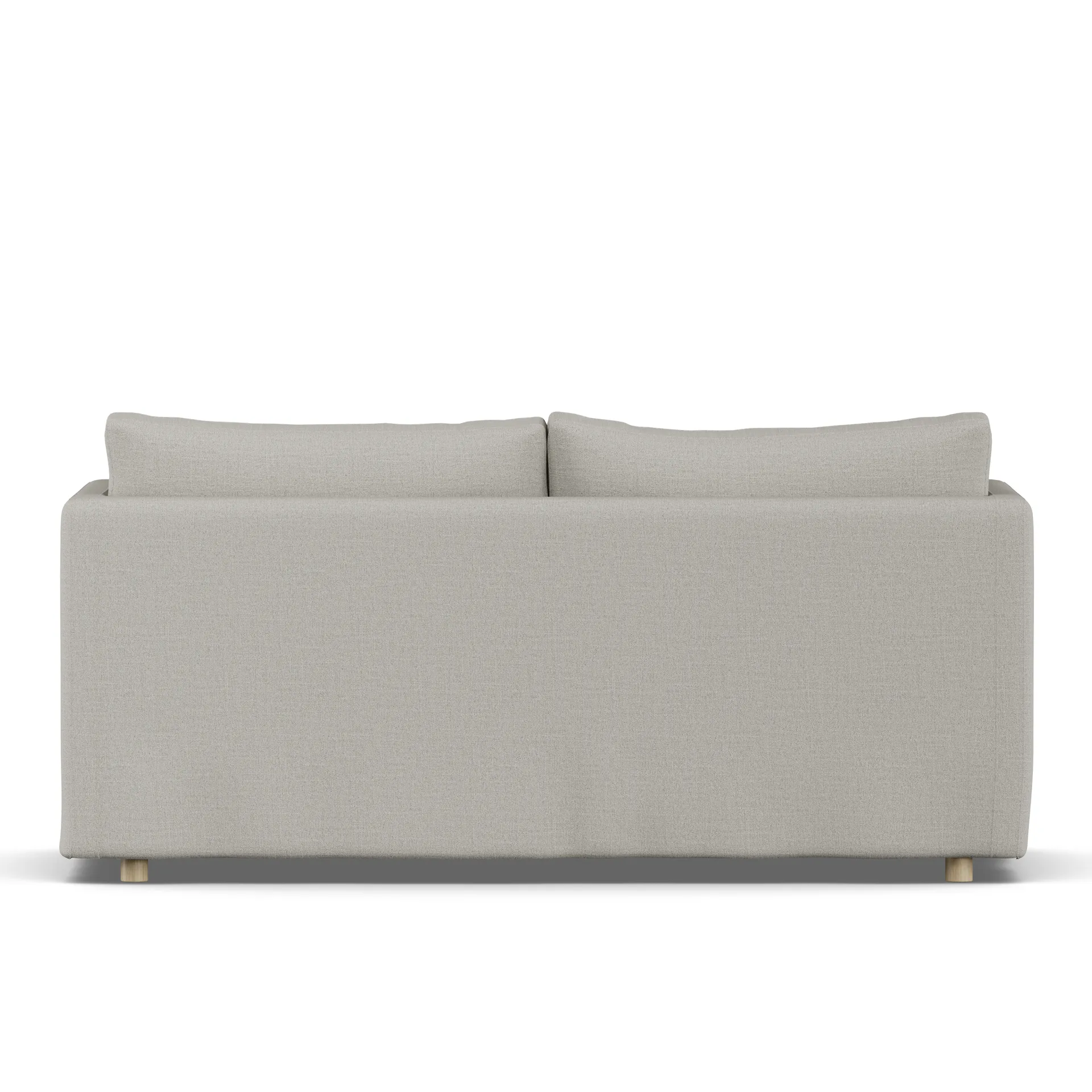 Linnevik sofa, Same Grey 6673-hvidolieret eg, 2-pers., med skørt 1898