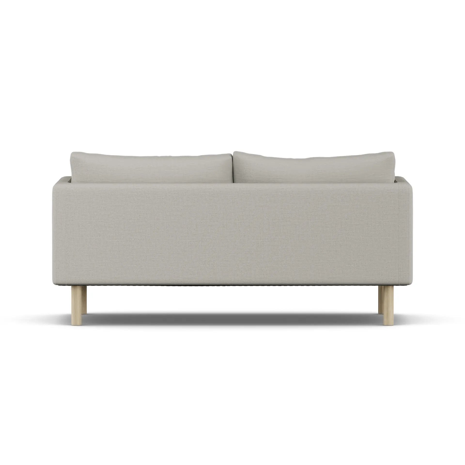 Linnevik sofa, Same Grey 6673-hvidolieret eg, 2-pers., uden skørt 1898