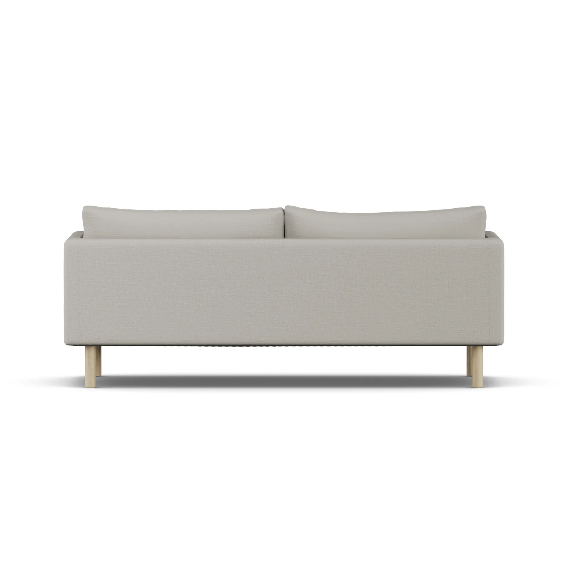 Linnevik sofa, Same Grey 6673-hvidolieret eg, 3-pers., uden skørt 1898
