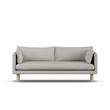 Linnevik sofa - Same Grey 6673-hvidolieret eg, 3-pers. - 1898
