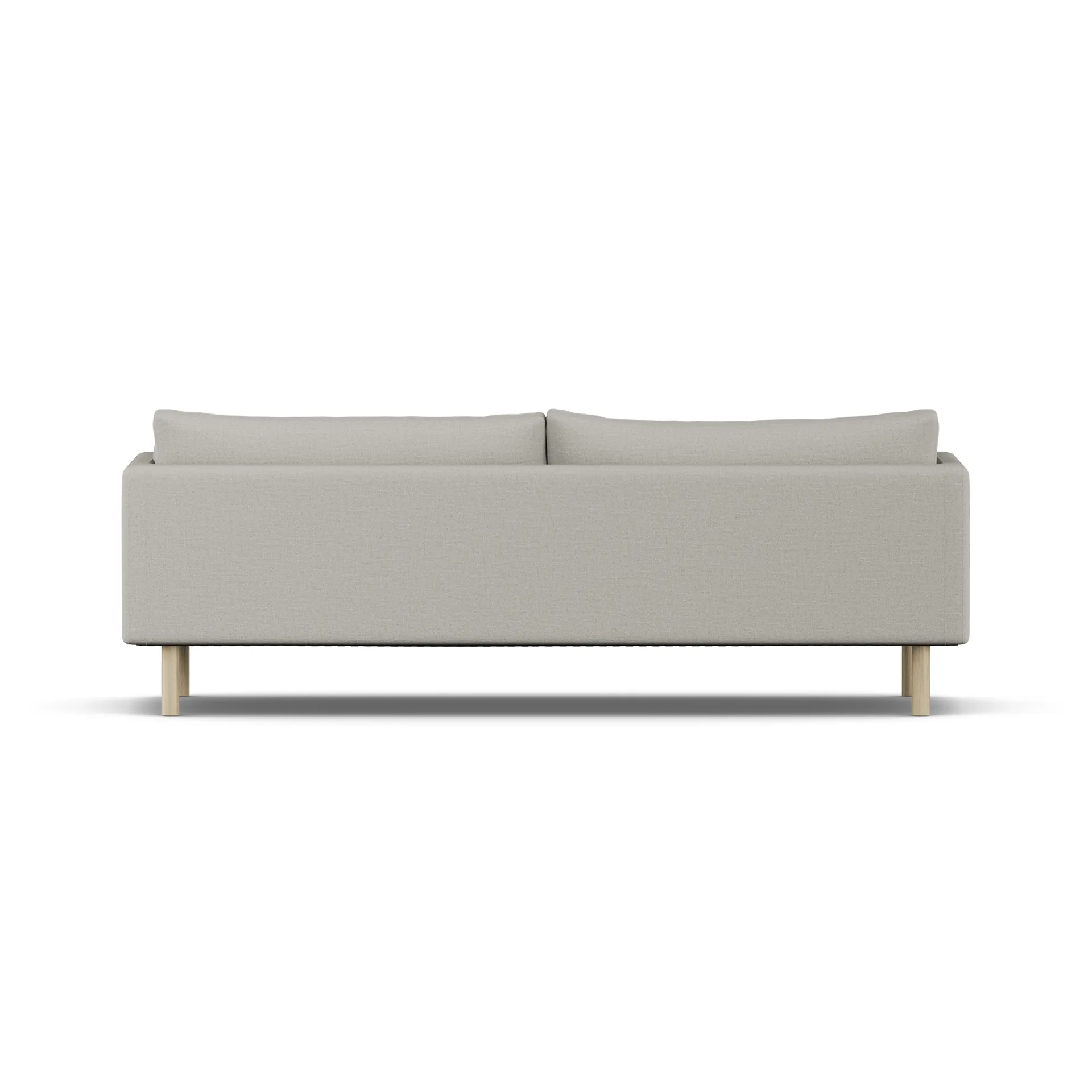 Linnevik sofa, Same Grey 6673-hvidolieret eg, 4-pers., uden skørt 1898