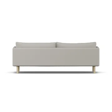 Linnevik sofa - Same Grey 6673-hvidolieret eg, 4-pers., uden skørt - 1898