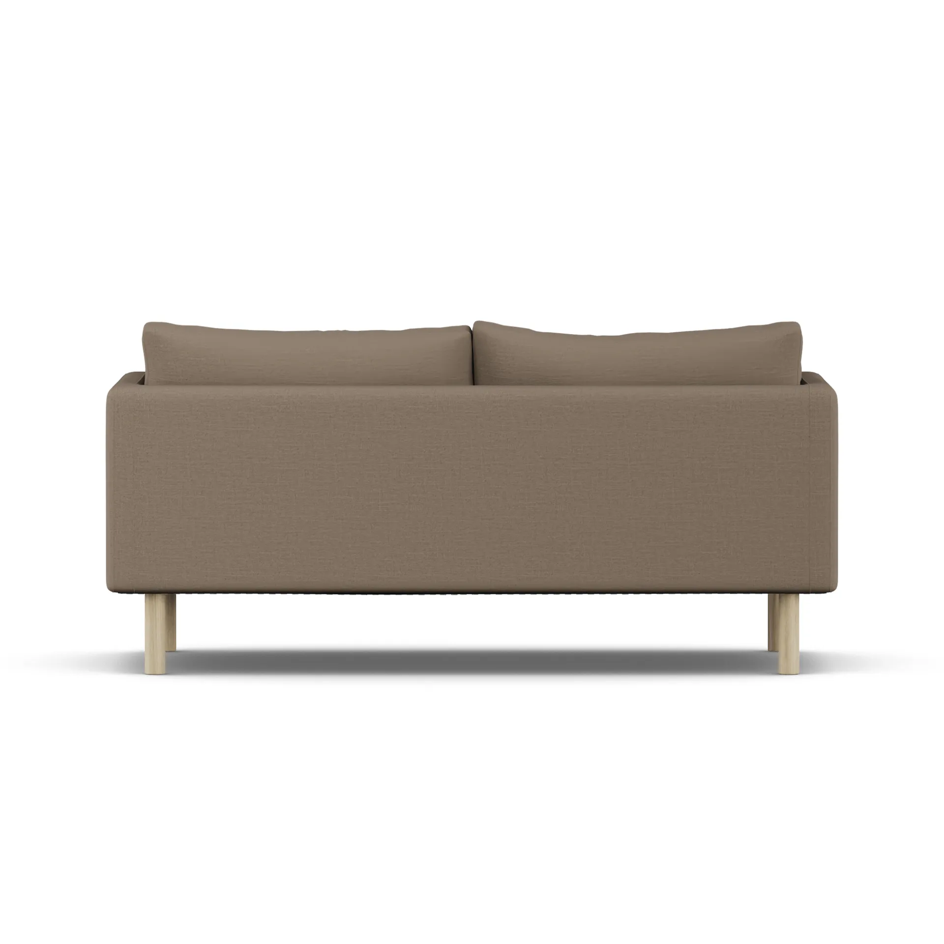 Linnevik sofa, Same Mole 6674-hvidolieret eg, 2-pers., uden skørt 1898