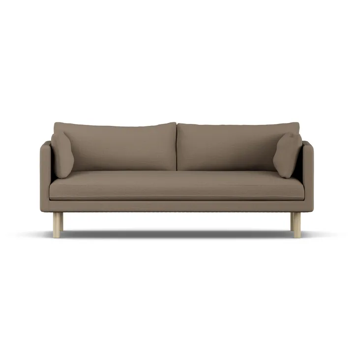 Linnevik sofa - Same Mole 6674-hvidolieret eg, 3-pers. - 1898
