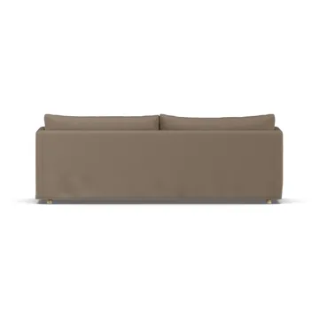Linnevik sofa - Same Mole 6674-hvidolieret eg, 4-pers., med skørt - 1898