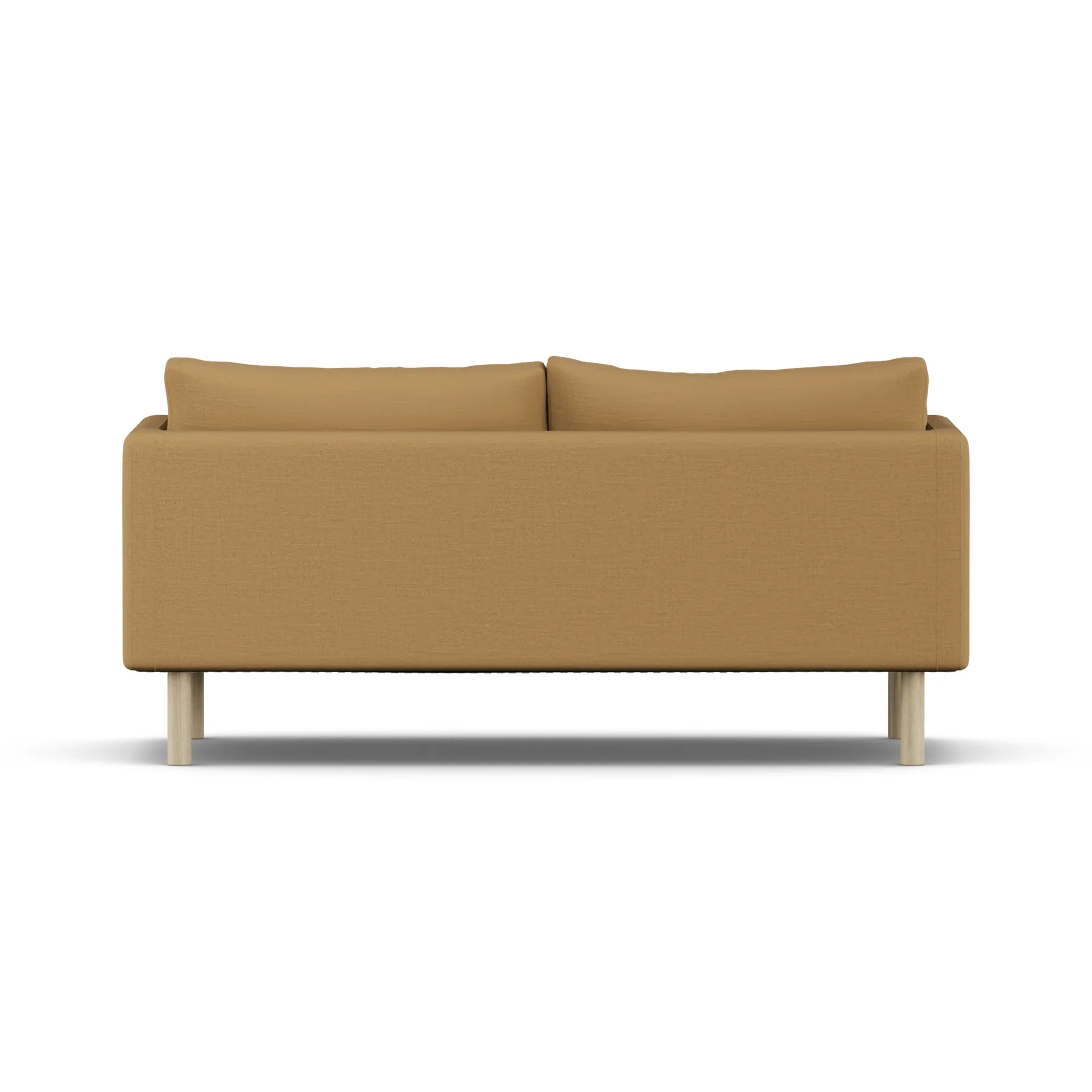 Linnevik sofa, Same Ochre 6676-hvidolieret eg, 2-pers., uden skørt 1898