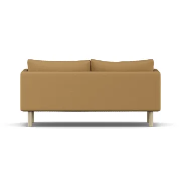 Linnevik sofa - Same Ochre 6676-hvidolieret eg, 2-pers., uden skørt - 1898