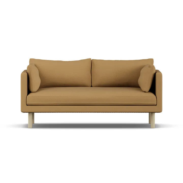 Linnevik sofa - Same Ochre 6676-hvidolieret eg, 2-pers. - 1898