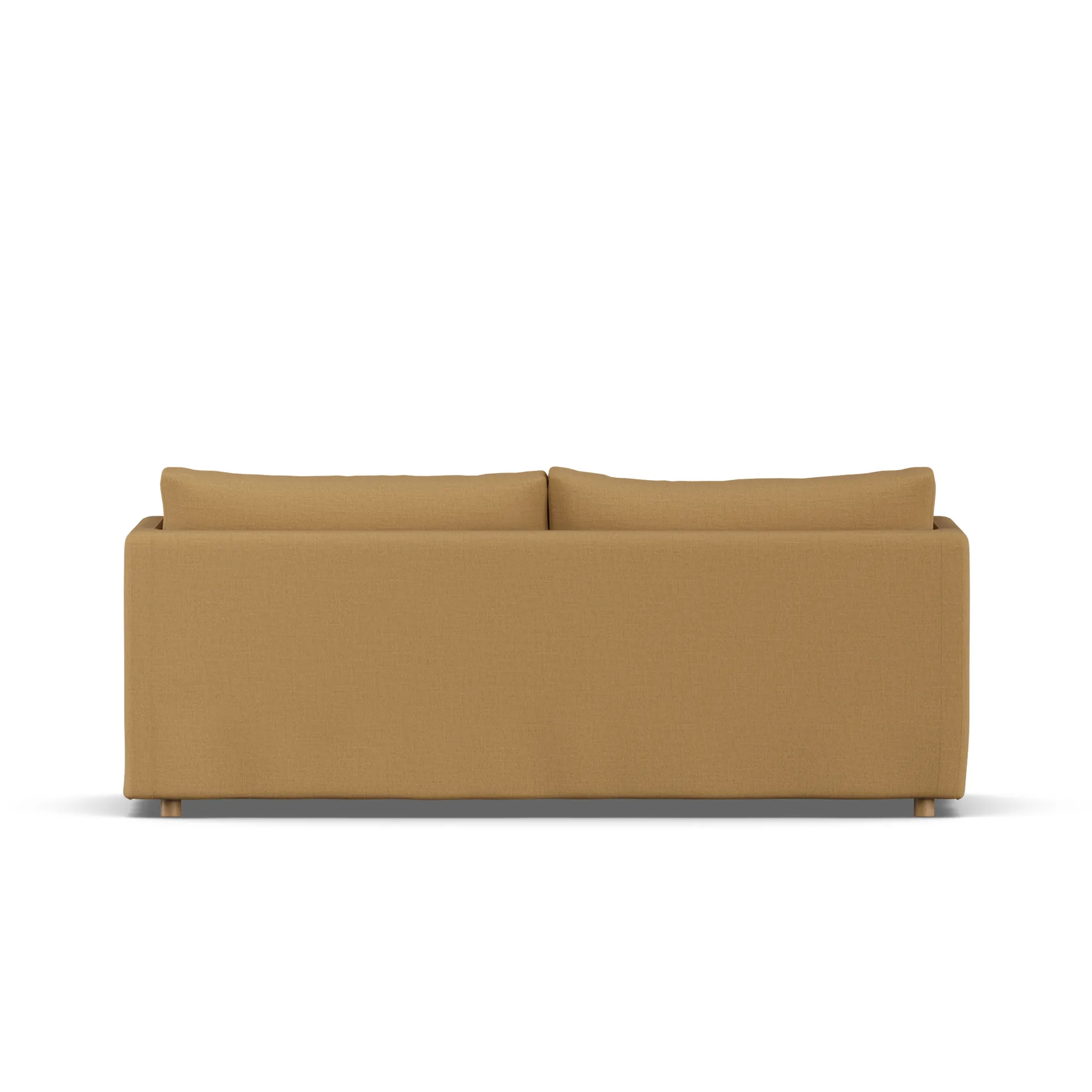 Linnevik sofa, Same Ochre 6676-hvidolieret eg, 3-pers., med skørt 1898