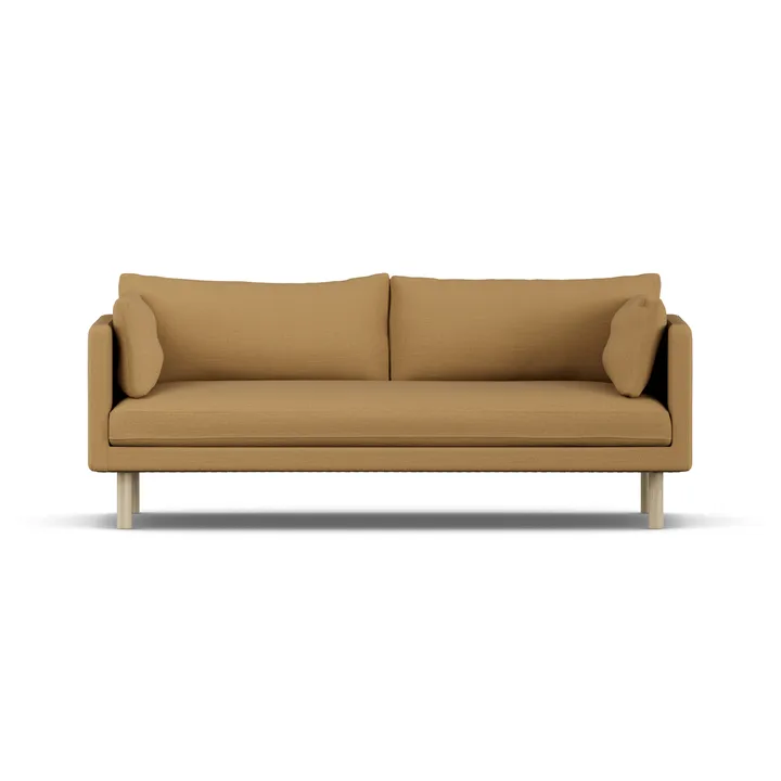 Linnevik sofa - Same Ochre 6676-hvidolieret eg, 3-pers. - 1898