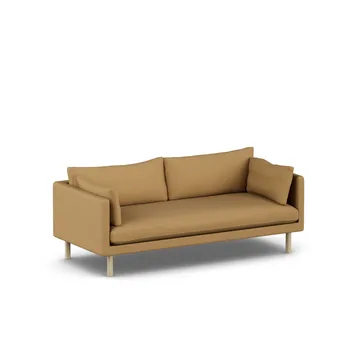 Linnevik sofa - Same Ochre 6676-hvidolieret eg, 3-pers. - 1898