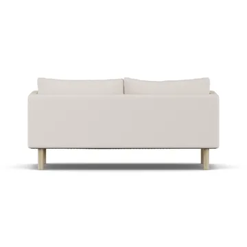 Linnevik sofa - Same Off White 6671-hvidolieret eg, 2-pers., uden skørt - 1898