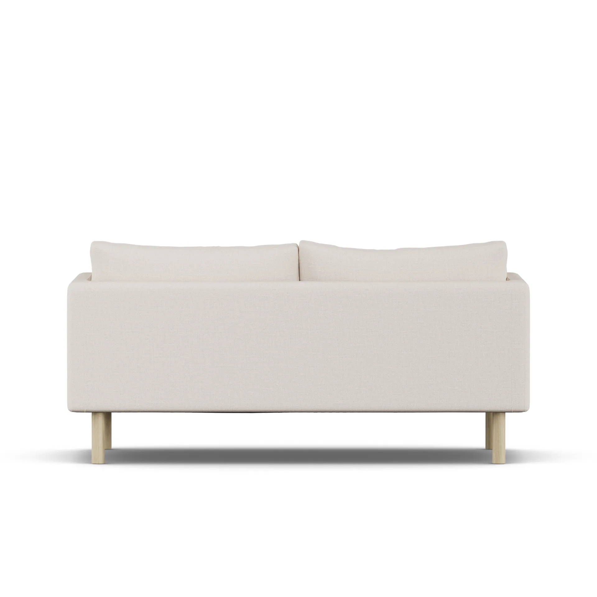 Linnevik sofa, Same Off White 6671-hvidolieret eg, 2-pers. 1898