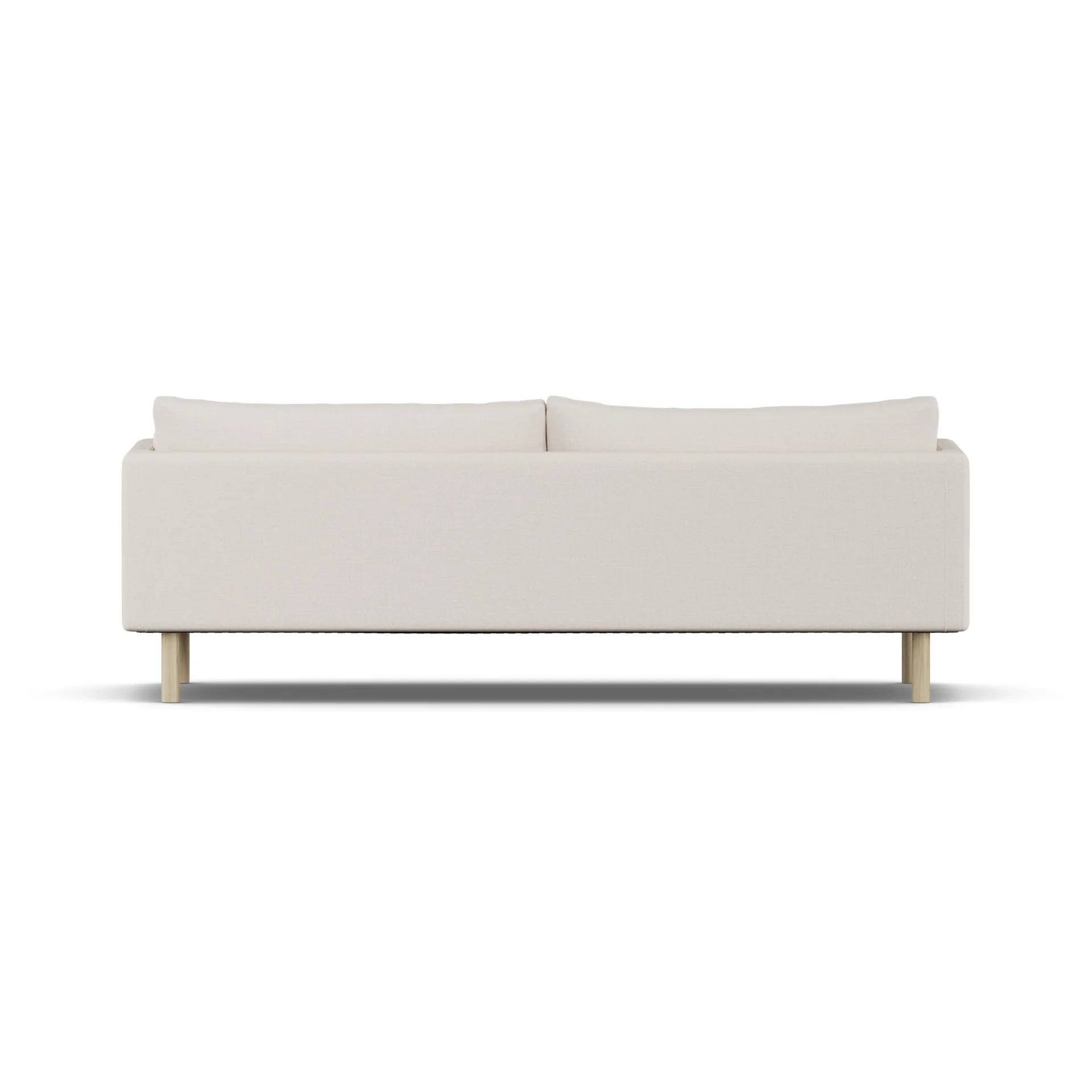Linnevik sofa, Same Off White 6671-hvidolieret eg, 4-pers., uden skørt 1898