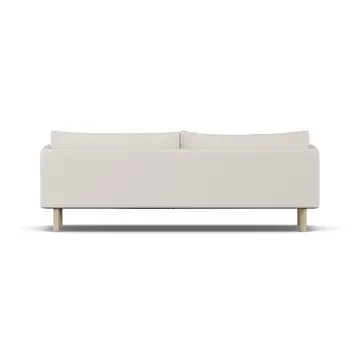 Linnevik sofa - Same Off White 6671-hvidolieret eg, 4-pers., uden skørt - 1898
