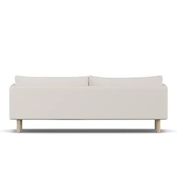 Linnevik sofa - Same Off White 6671-hvidolieret eg, 4-pers. - 1898