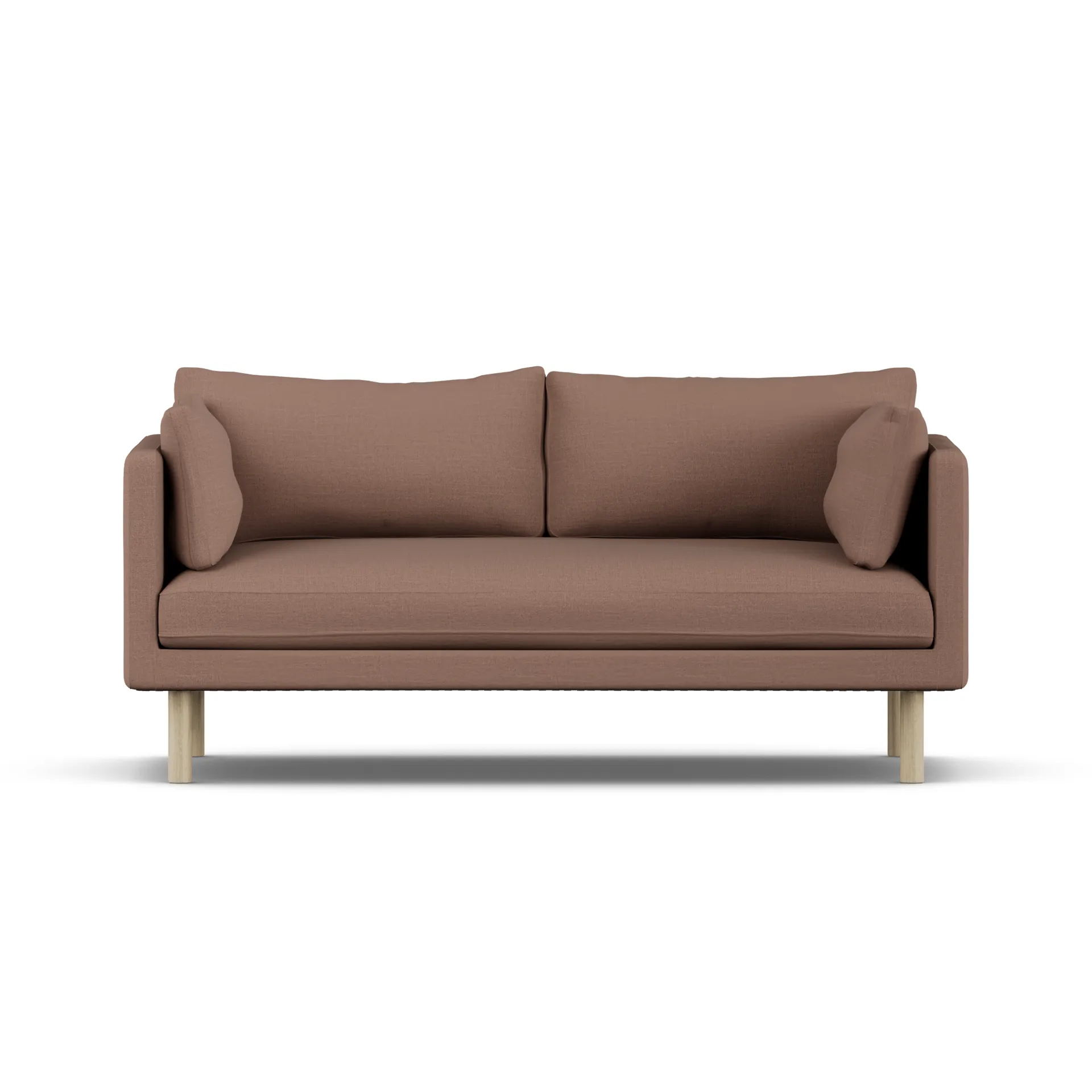 Linnevik sofa, Same Rust 6675-hvidolieret eg, 2-pers., uden skørt 1898