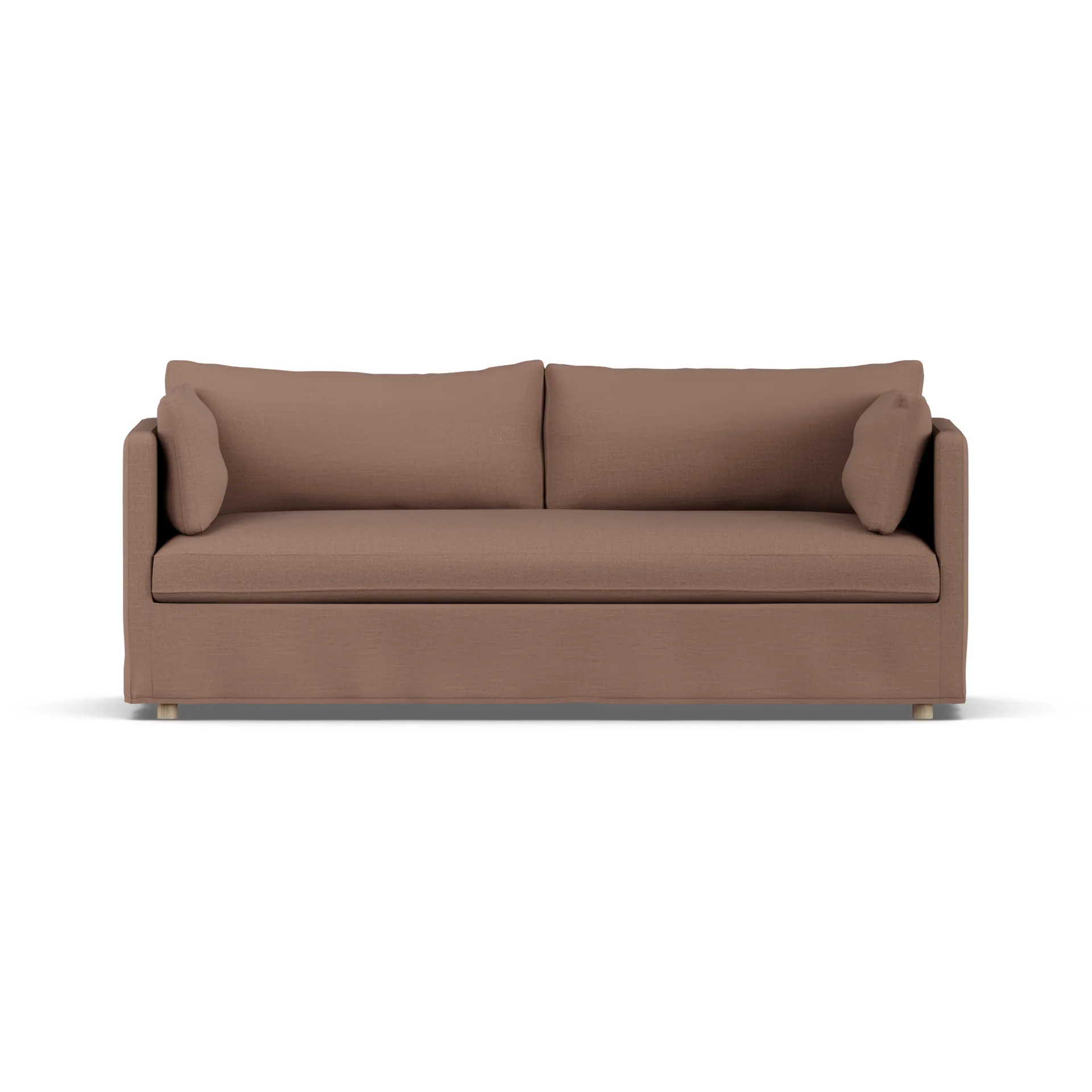 Linnevik sofa, Same Rust 6675-hvidolieret eg, 3-pers., med skørt 1898
