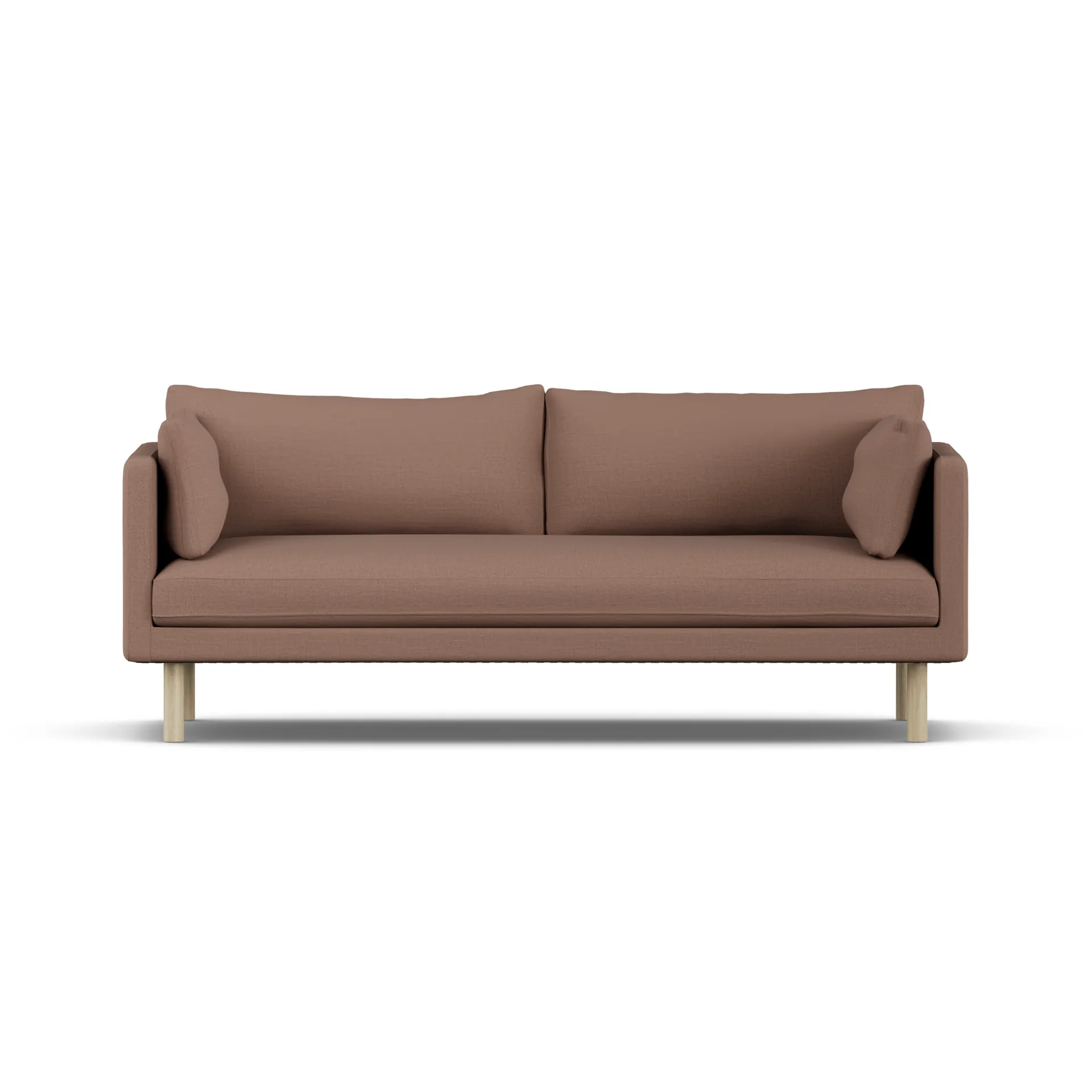 Linnevik sofa, Same Rust 6675-hvidolieret eg, 3-pers., uden skørt 1898
