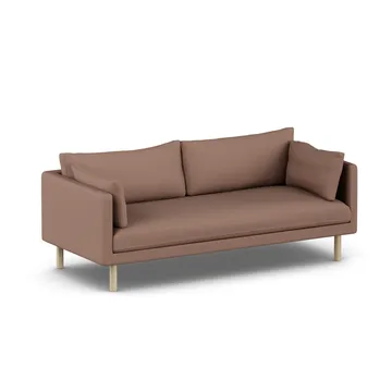 Linnevik sofa - Same Rust 6675-hvidolieret eg, 3-pers., uden skørt - 1898