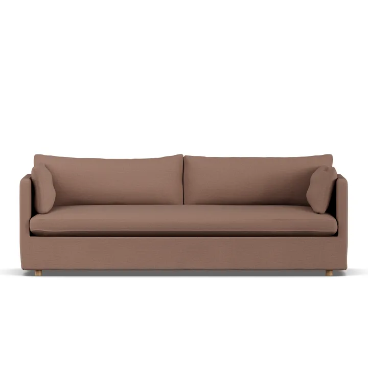Linnevik sofa - Same Rust 6675-hvidolieret eg, 4-pers., med skørt - 1898