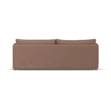 Linnevik sofa - Same Rust 6675-hvidolieret eg, 4-pers., med skørt - 1898