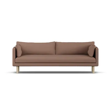 Linnevik sofa - Same Rust 6675-hvidolieret eg, 4-pers., uden skørt - 1898