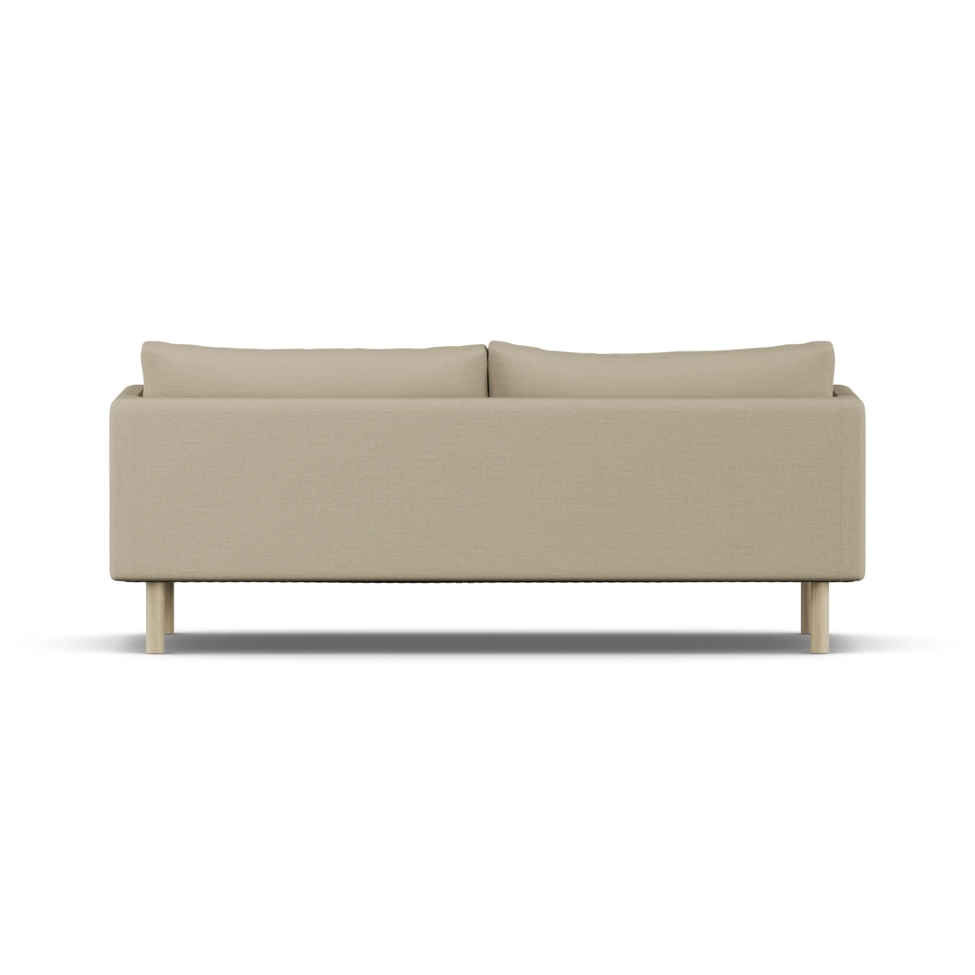 Linnevik sofa, Same Sand 6672-hvidolieret eg, 3-pers., uden skørt 1898