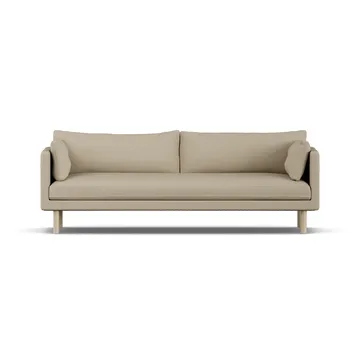Linnevik sofa - Same Sand 6672-hvidolieret eg, 4-pers., uden skørt - 1898