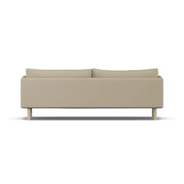 Linnevik sofa - Same Sand 6672-hvidolieret eg, 4-pers., uden skørt - 1898