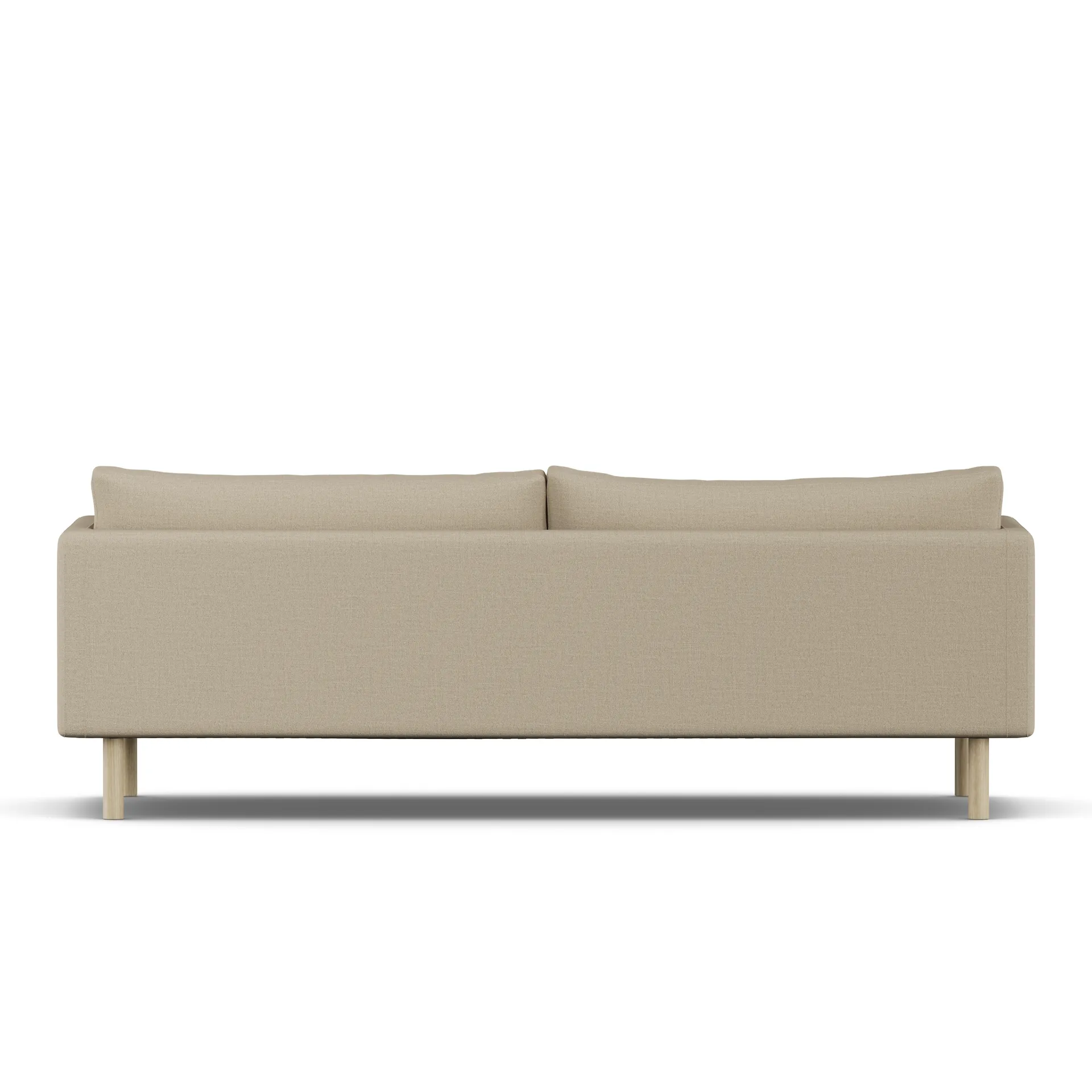 Linnevik sofa, Same Sand 6672-hvidolieret eg, 4-pers. 1898