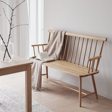 Lönelid tremmesofa - eg hvidpigmenteret - 1898