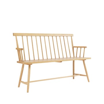 Lönelid tremmesofa - eg hvidpigmenteret - 1898