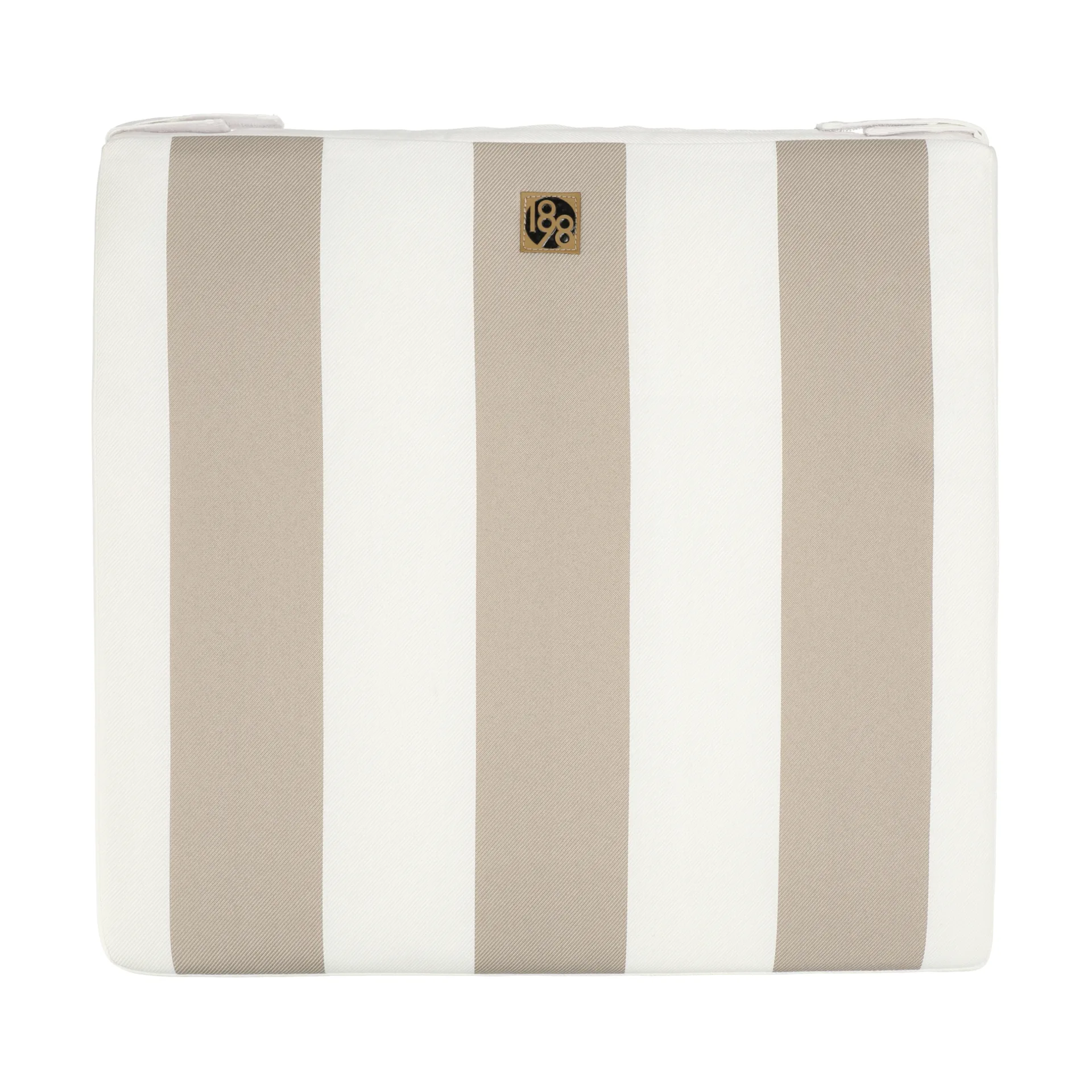 Lunda hynde 42x45 cm, Taupe striped 1898