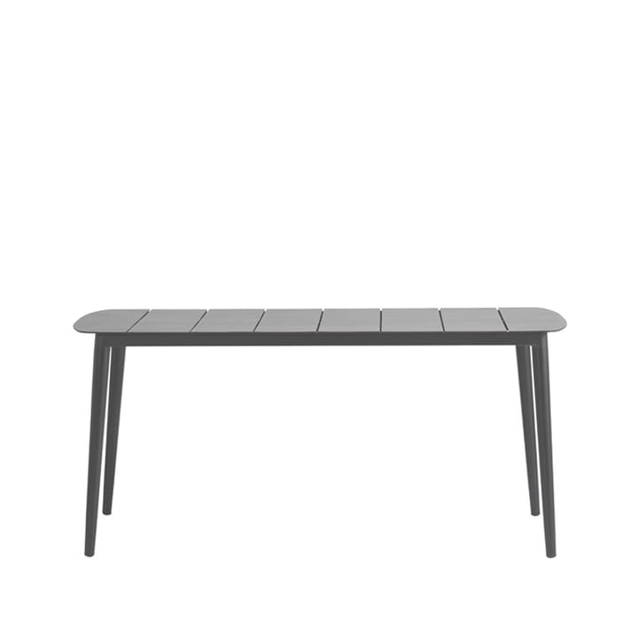 Marsala spisebord - antracit, aluminium, 152x90 cm - 1898