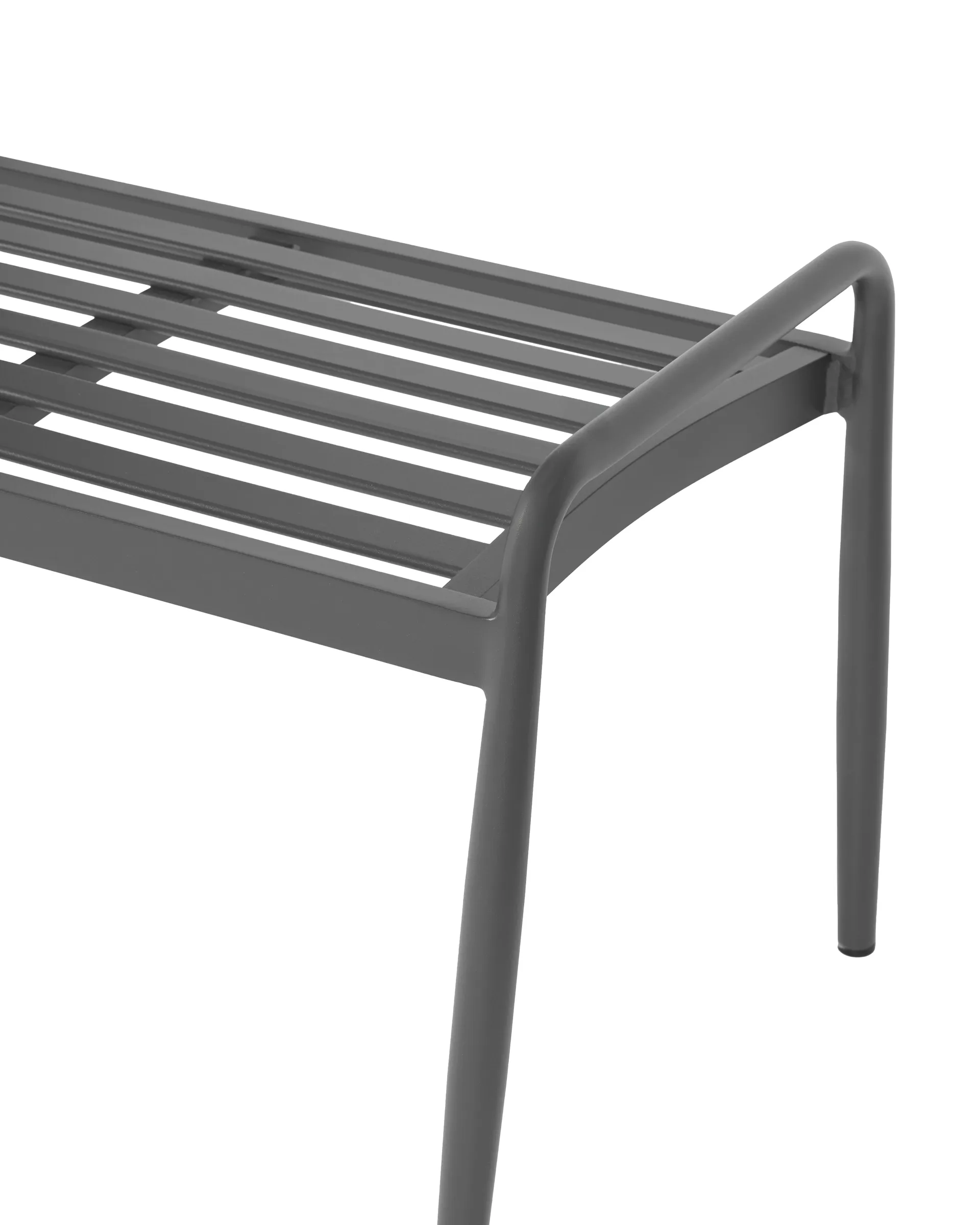 Messina bænk 51x124 cm, Anthracite 1898