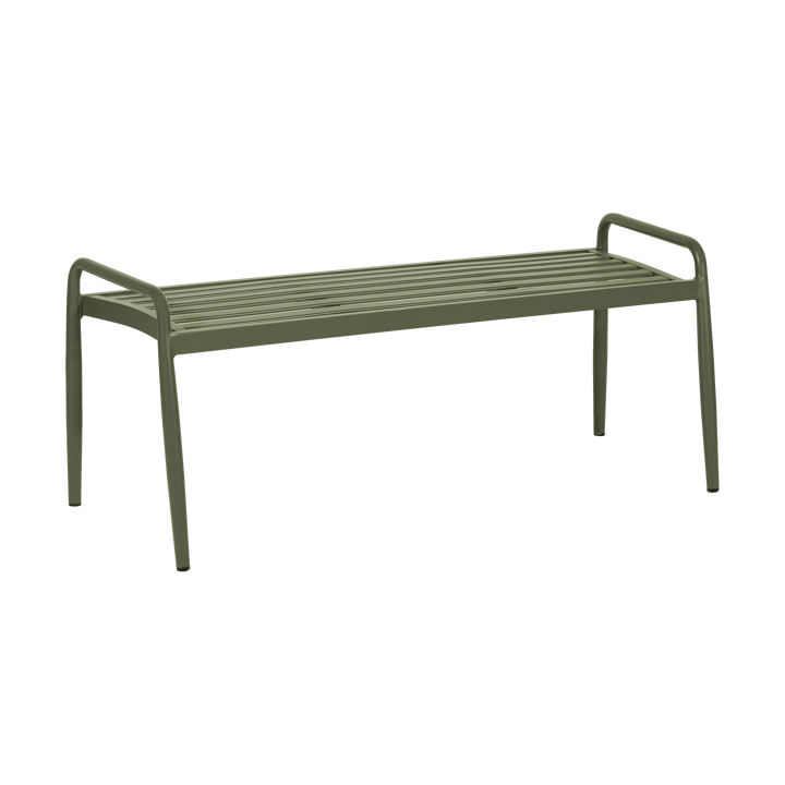Messina bænk 51x124 cm, Moss green 1898